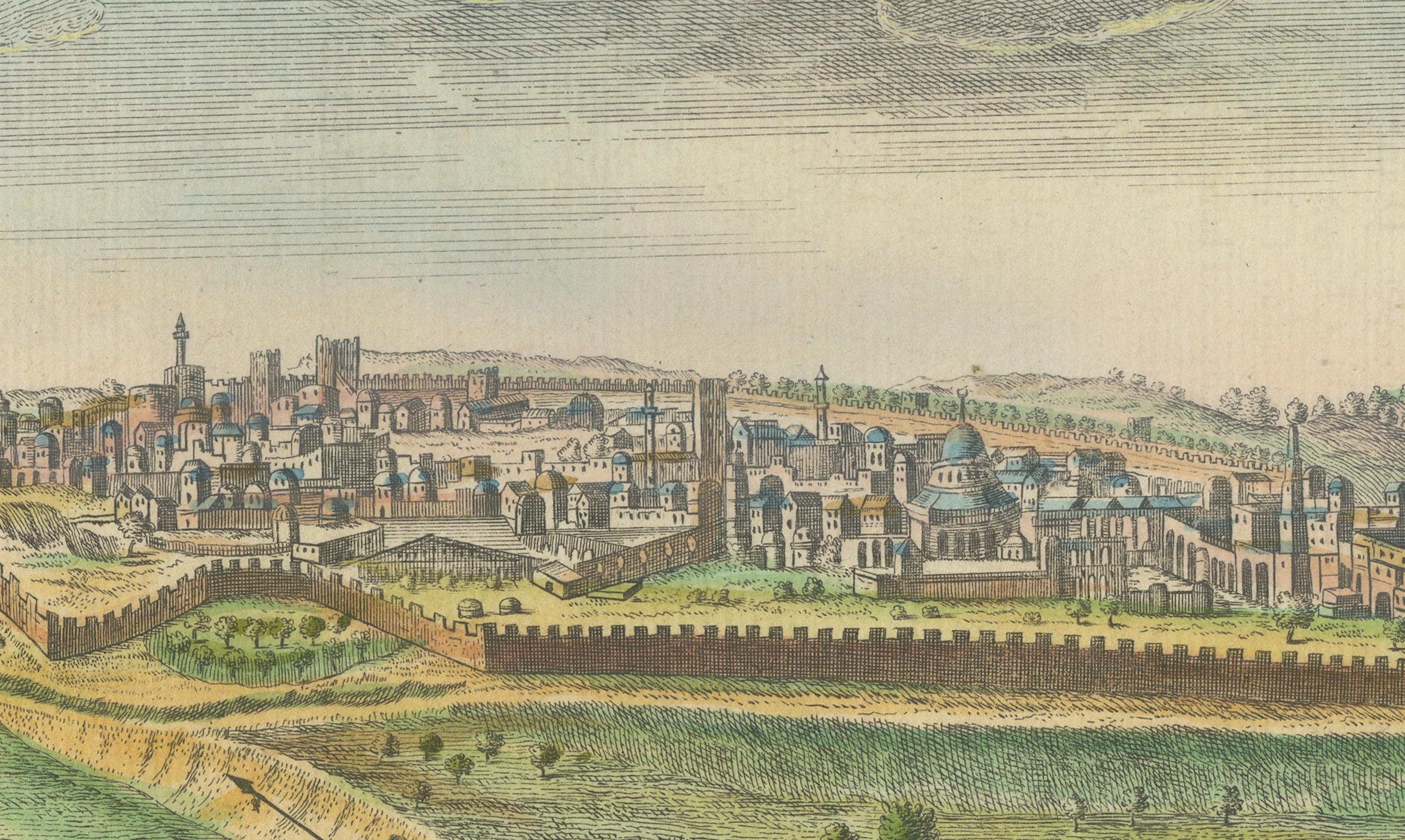 A General View of Jerusalem in the Early Part of the 18th Century