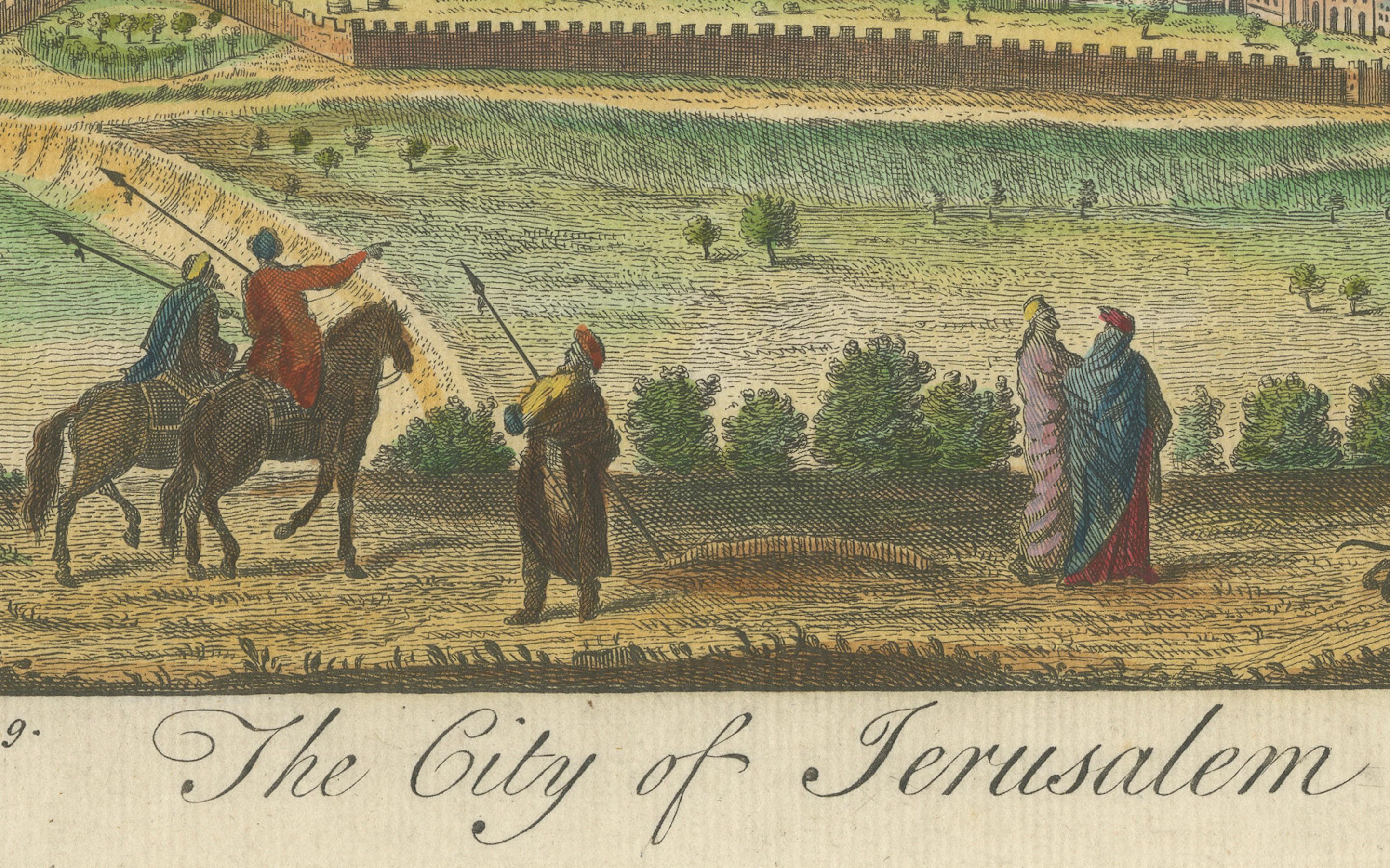 Paper A General View of Jerusalem in the Early Part of the 18th Century