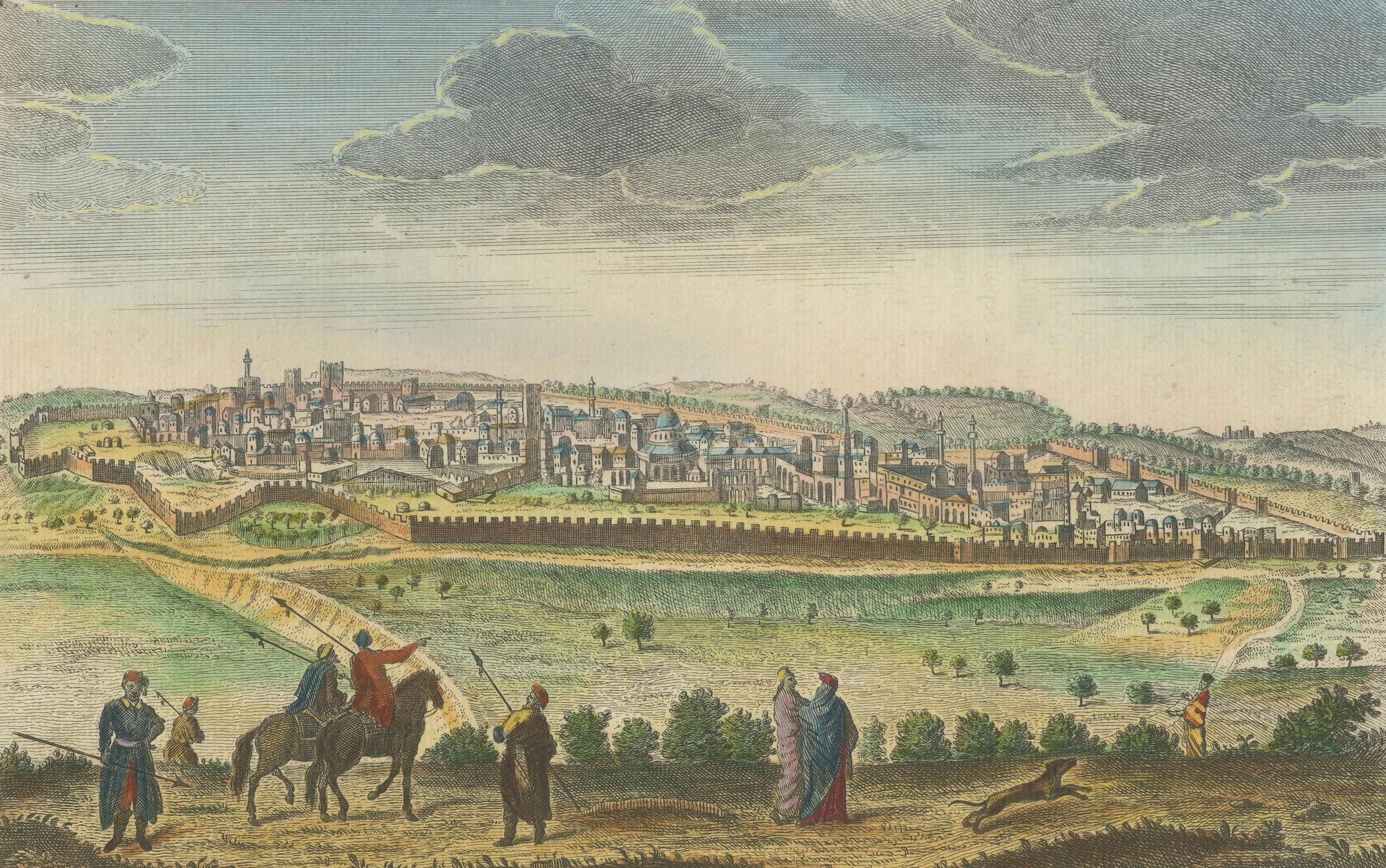 A General View of Jerusalem in the Early Part of the 18th Century