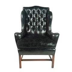 Generous George III Wing Arm Chair