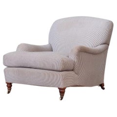 A Generously Shaped 19th Century Howard and Sons ‘Ivor’ Chair