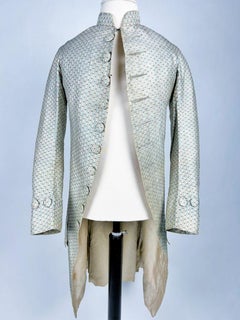 A Gentleman's frockcoat in silk Droguet - France, circa 1780
