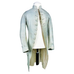 A Gentleman's frockcoat in silk Droguet - France, circa 1780