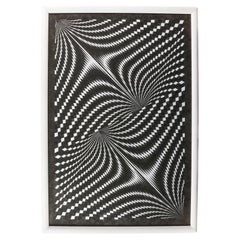 Un collage geométrico del artista húngaro Laszlo Molnar