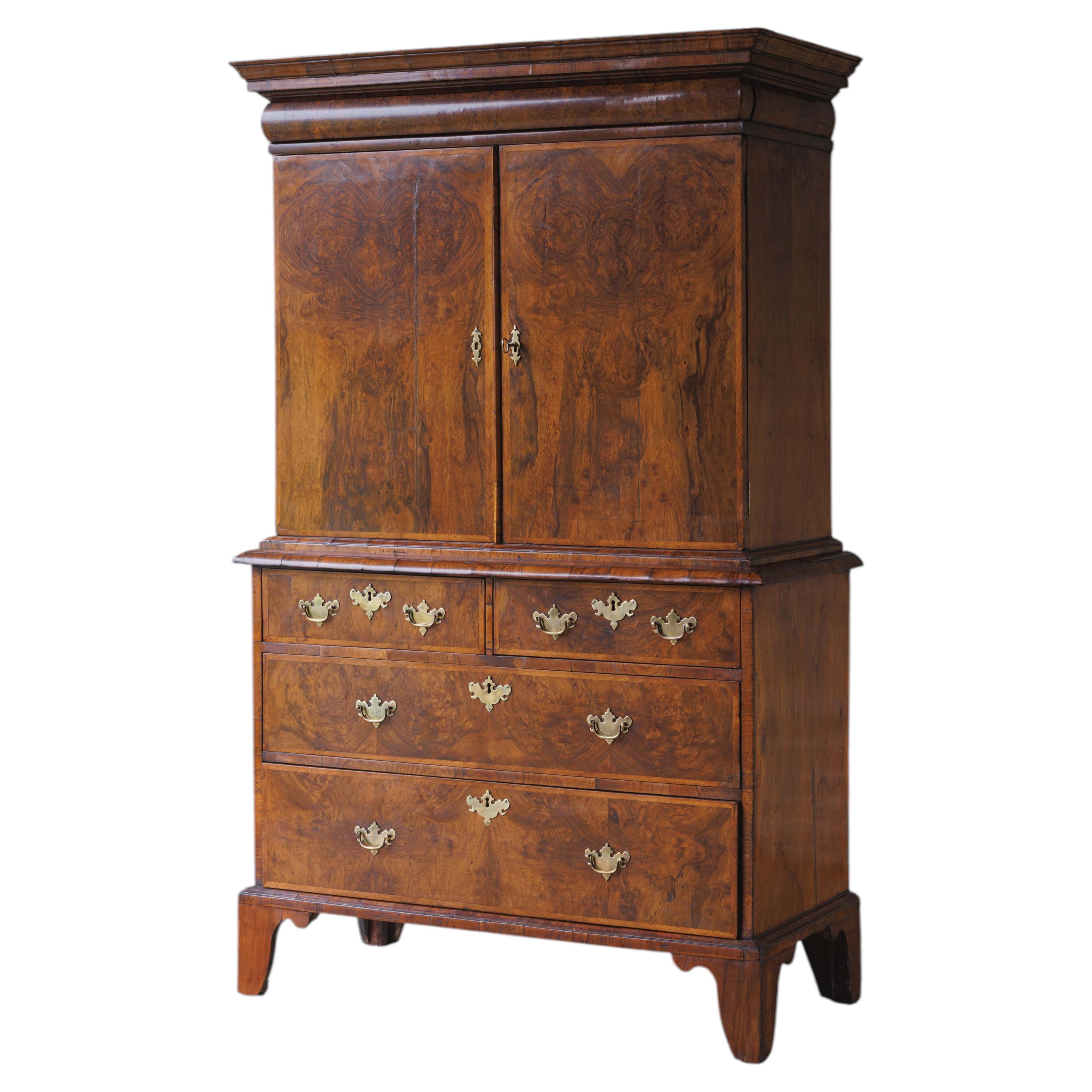A George 1st Cabinet on Chest For Sale