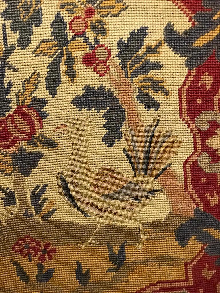 European George I / George II Tapestry Gainsborough Style Chair, 1725-1735 For Sale