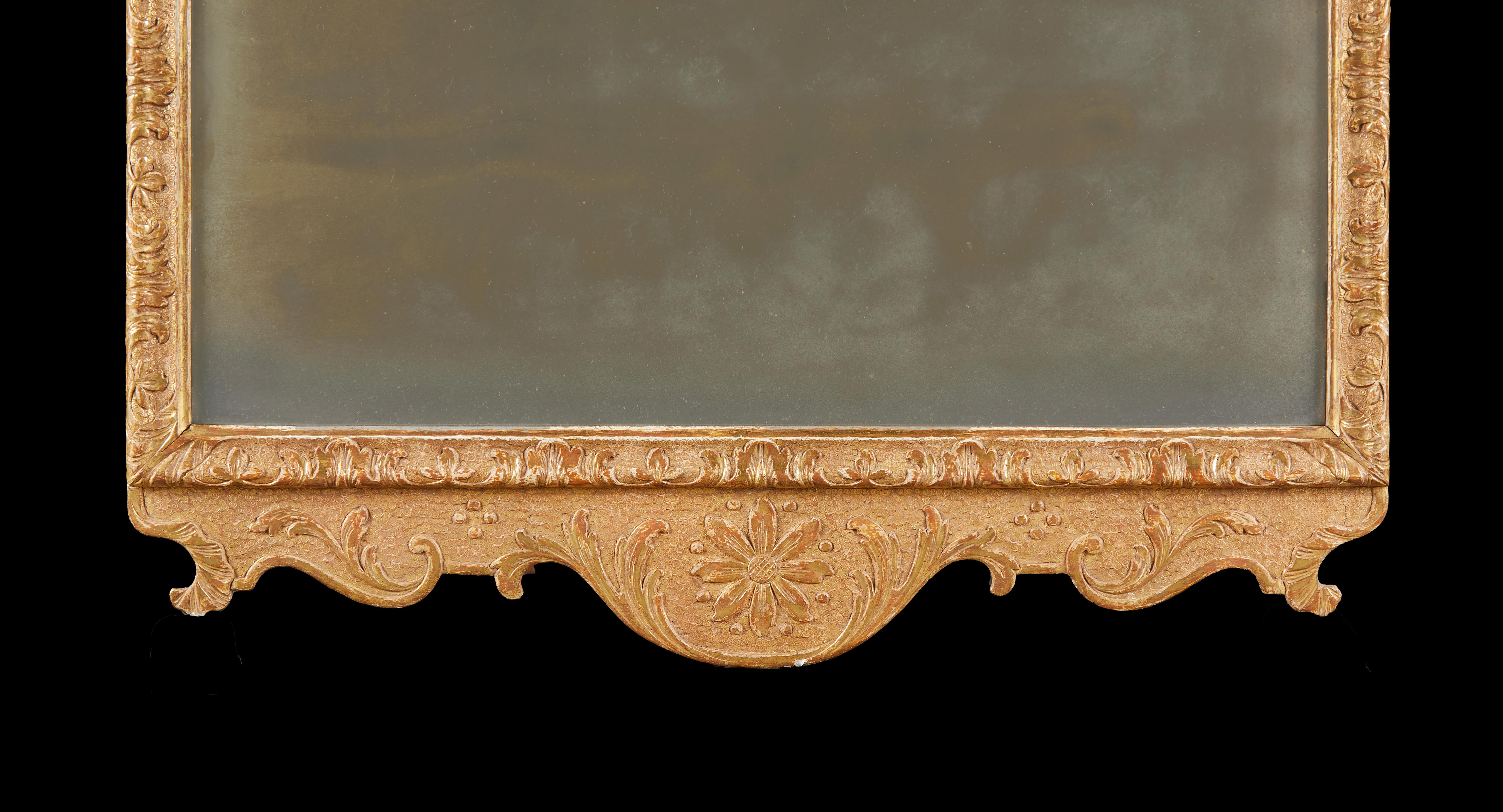Ein Georg I Giltwood Pier Spiegel (George I.) im Angebot