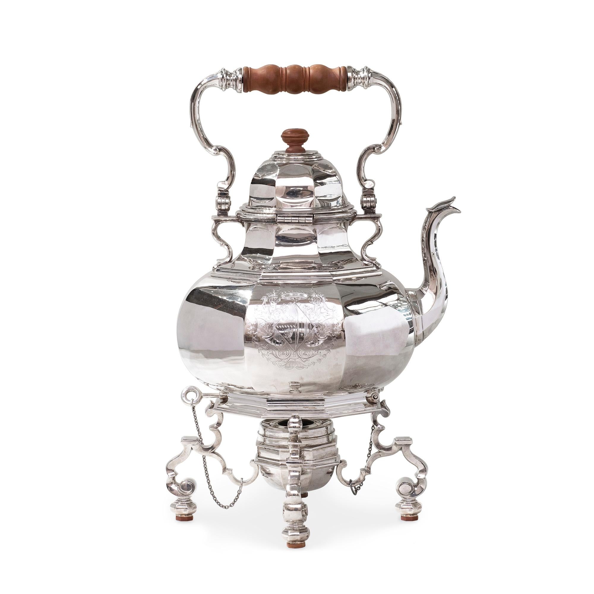 Women's or Men's George I Silver Seven Piece Tea and Coffee Set