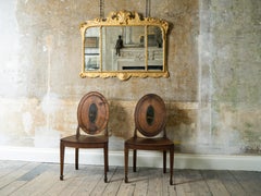 A George I Triptych Overmantel Mirror
