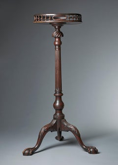 George II 18th Century Mahogany Torchiere