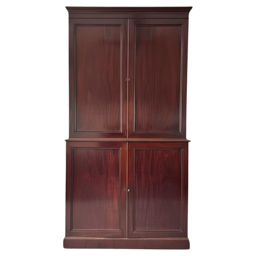 A George II Mahogany Bookcase For Sale