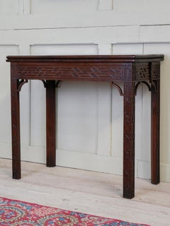George II Mahogany Card Table