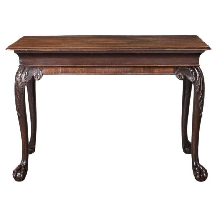 A George II Mahogany Console Table