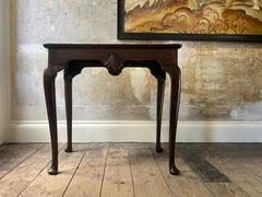 A George II Mahogany Silver Table