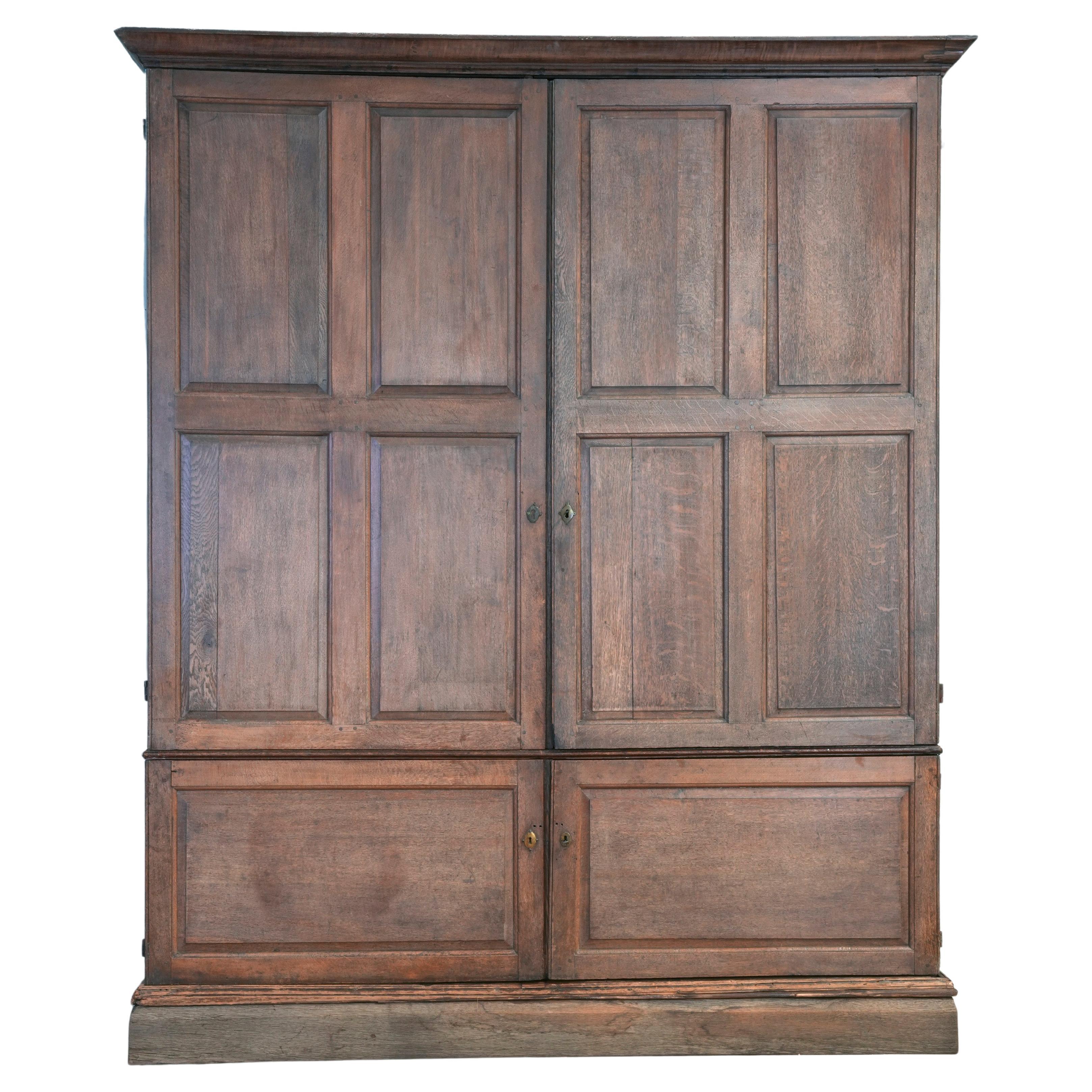 Period II Oak Cupboard For Sale at 1stDibs