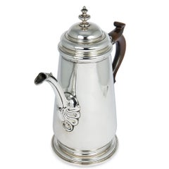 Cafetière en argent sterling George II