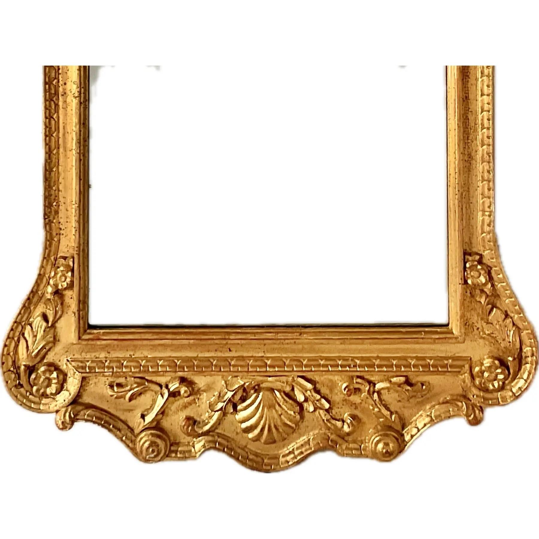 20th Century A George II Style Giltwood Mirror For Sale