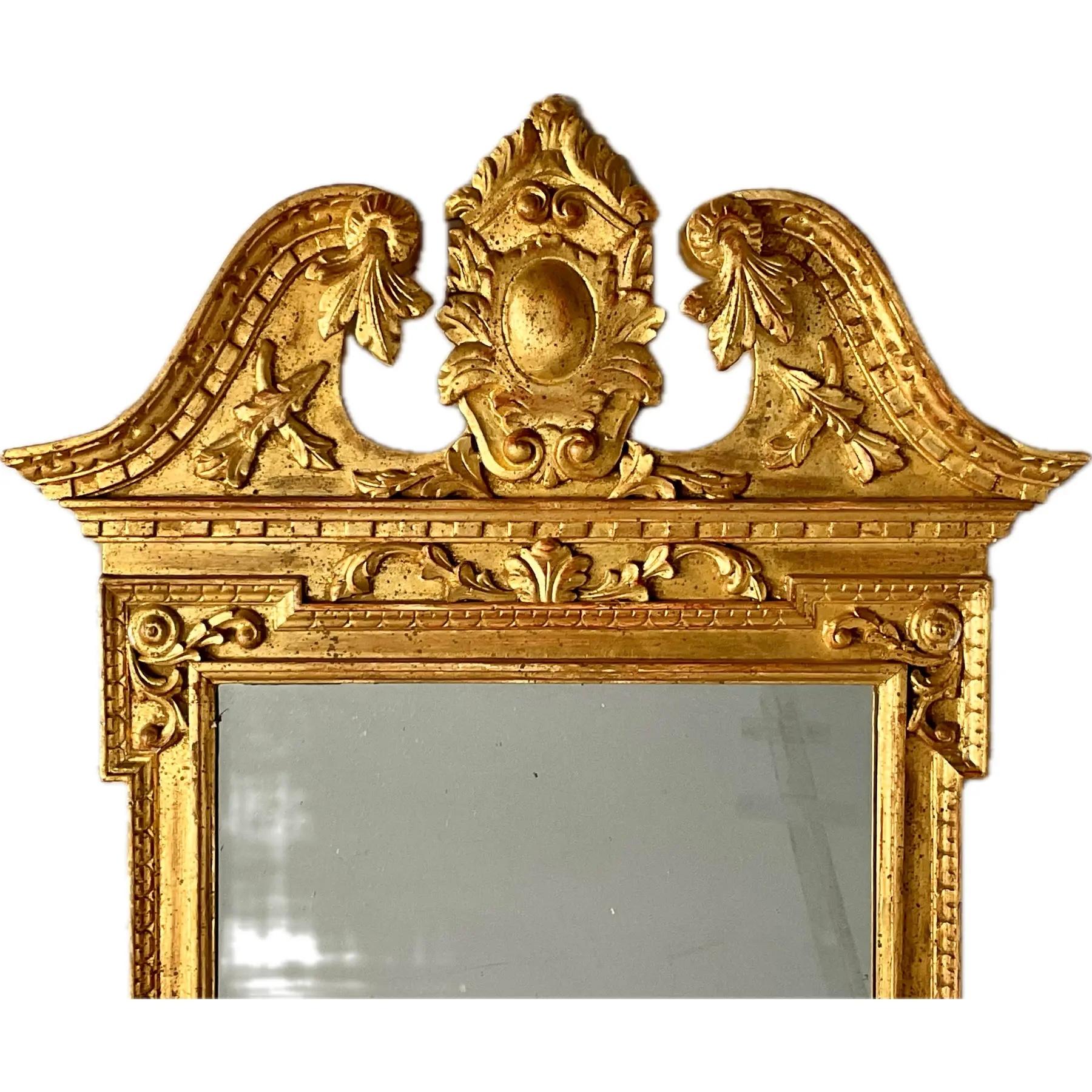 A George II Style Giltwood Mirror For Sale 2