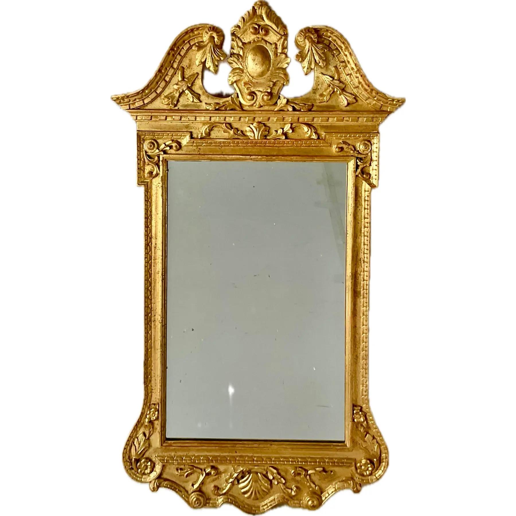 A George II Style Giltwood Mirror For Sale 4