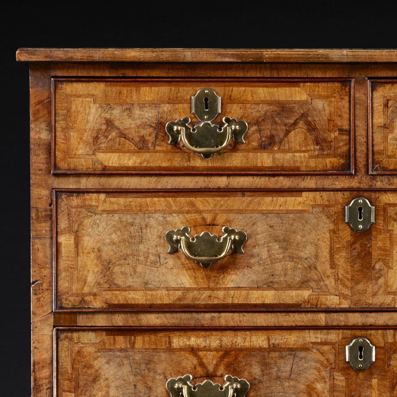 18th Century George II Walnut Chest of Drawers