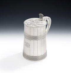 A George III Beer Tankard, London, 1776 by Robert Makepeace I & Richard Carter