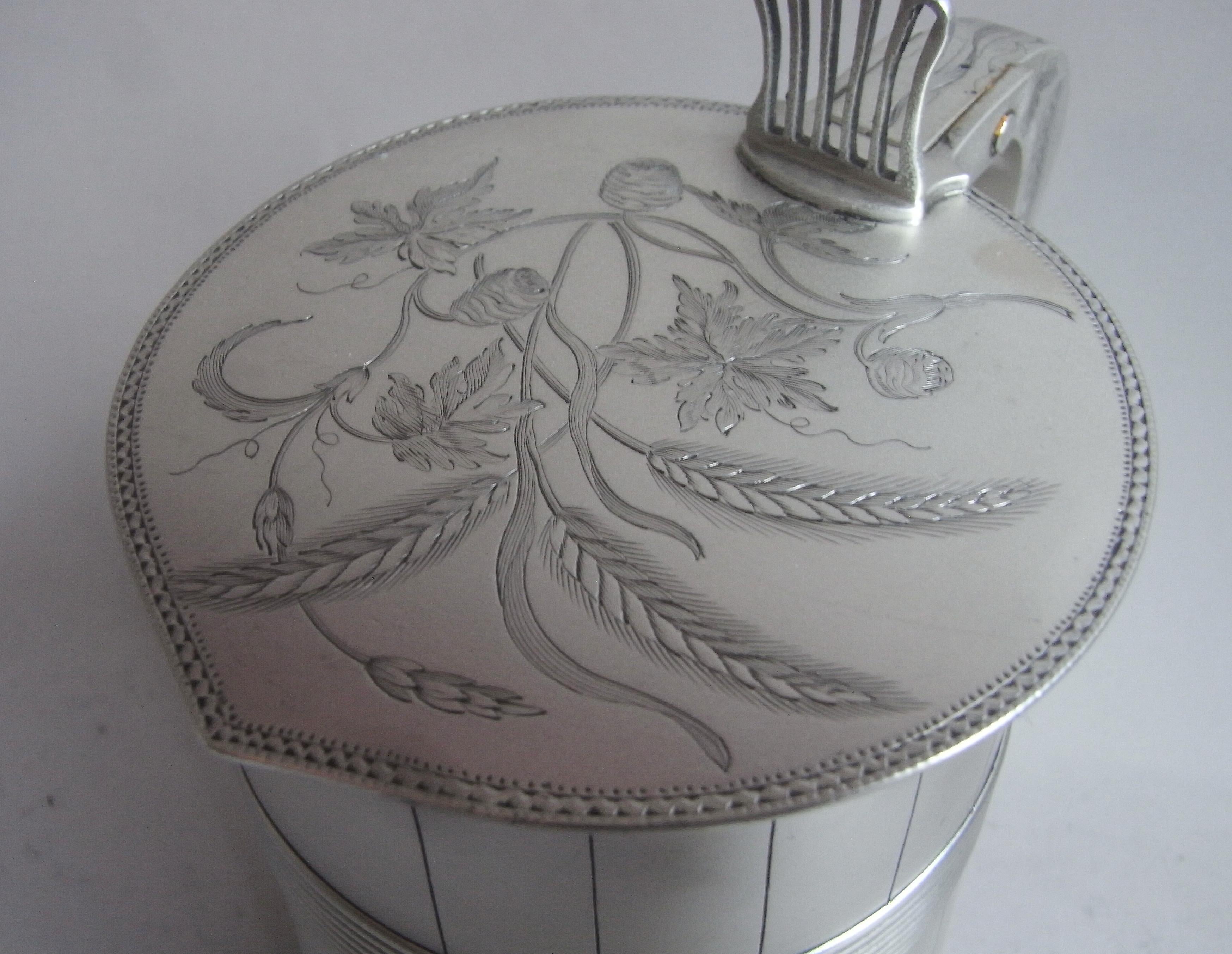 Sterling Silver A George III Beer Tankard, London, 1776 by Robert Makepeace I & Richard Carter