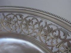 George III Bread Basket Made in London in 1803 by William Allen III