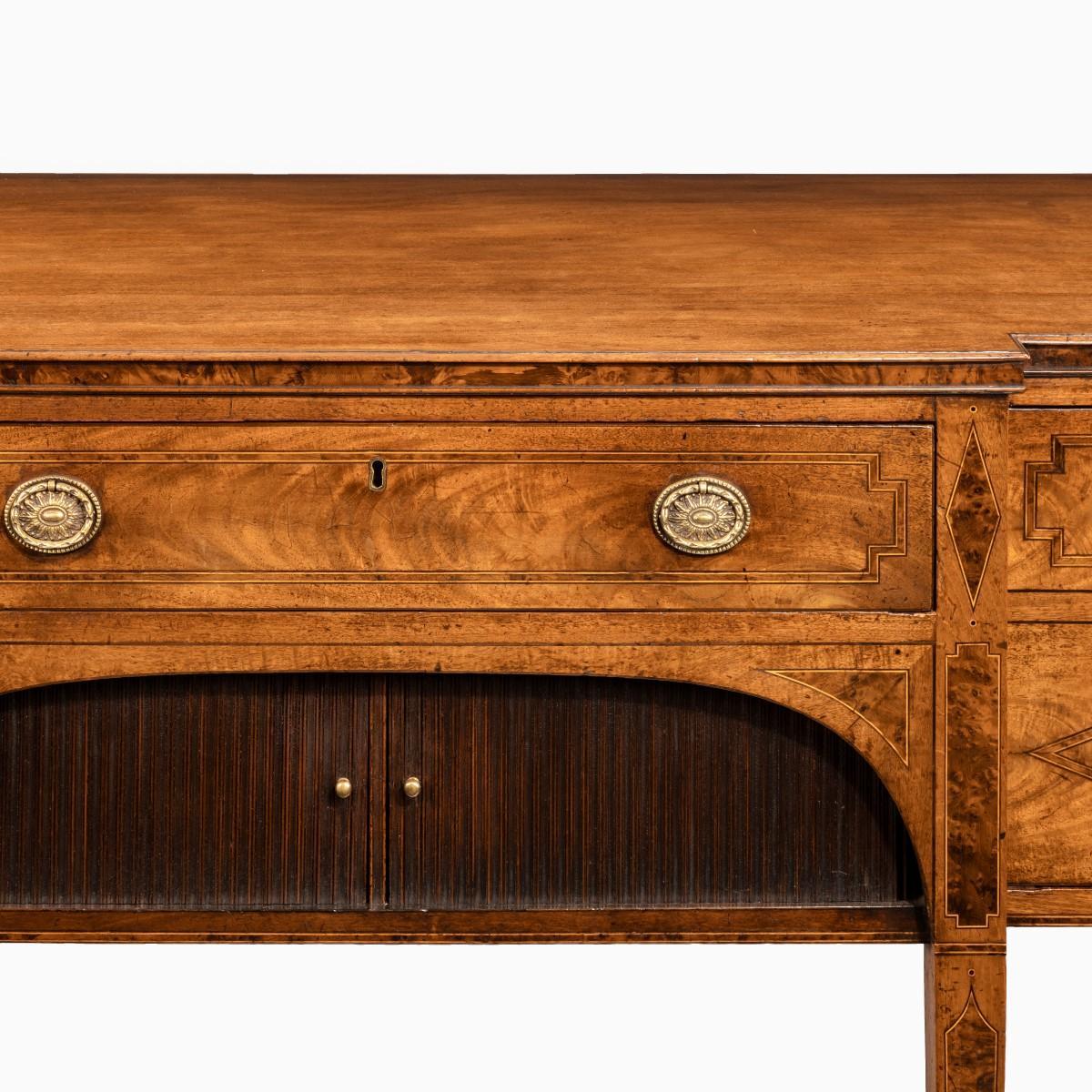 yew wood sideboard