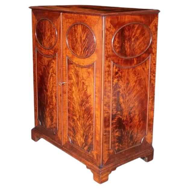 George III Collector's Cabinet in the Manner of John Linnell For Sale