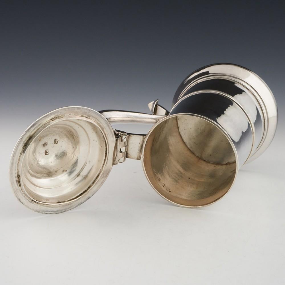 A George III Domed Lid Sterling Silver Tankard London, 1771 1