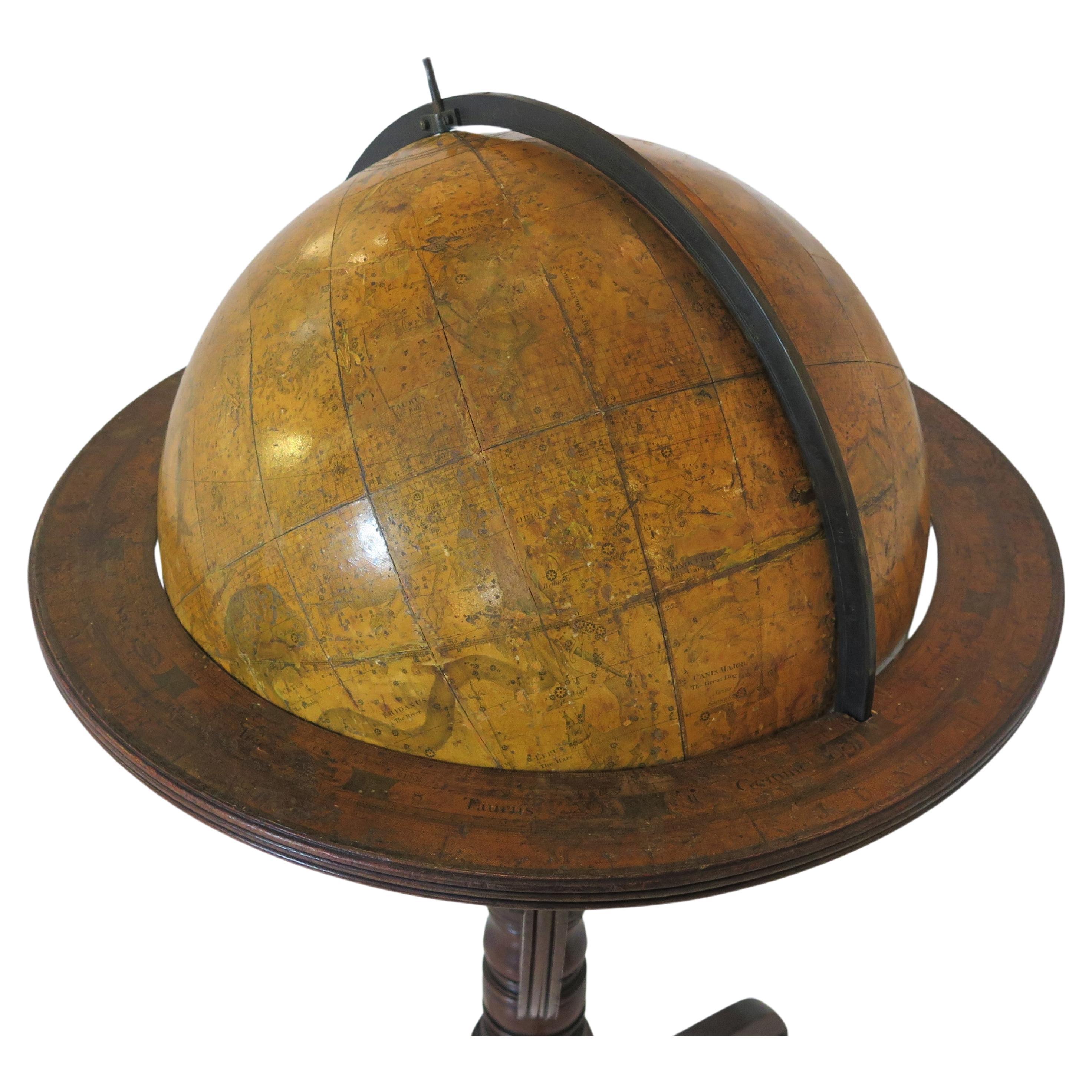 A George III Eighteen Inch Celestial Globe by W. and T.M. Bardin For Sale 5