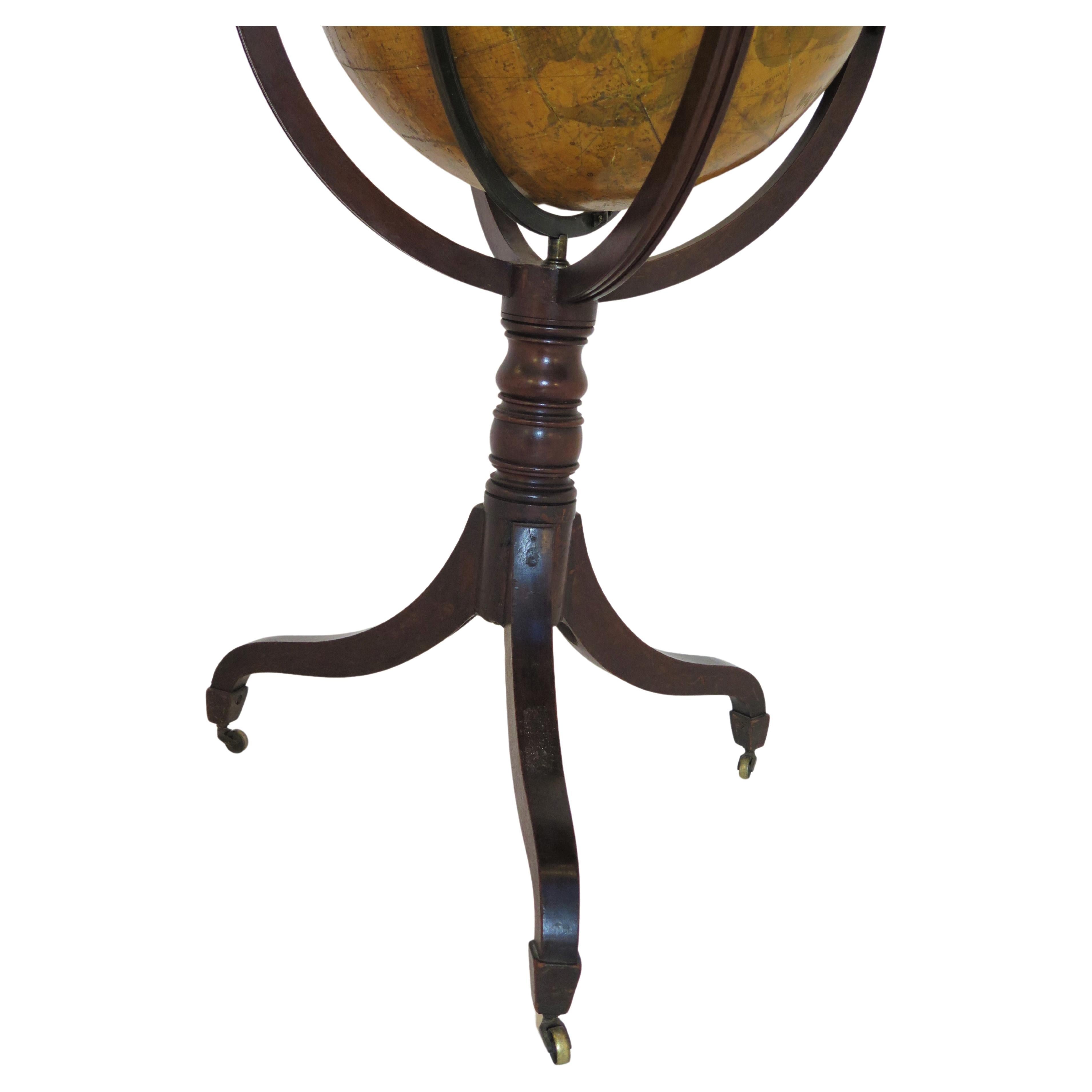 Globe céleste de 18 pouces de George III par I. M. et T. I. Bardin en vente 2