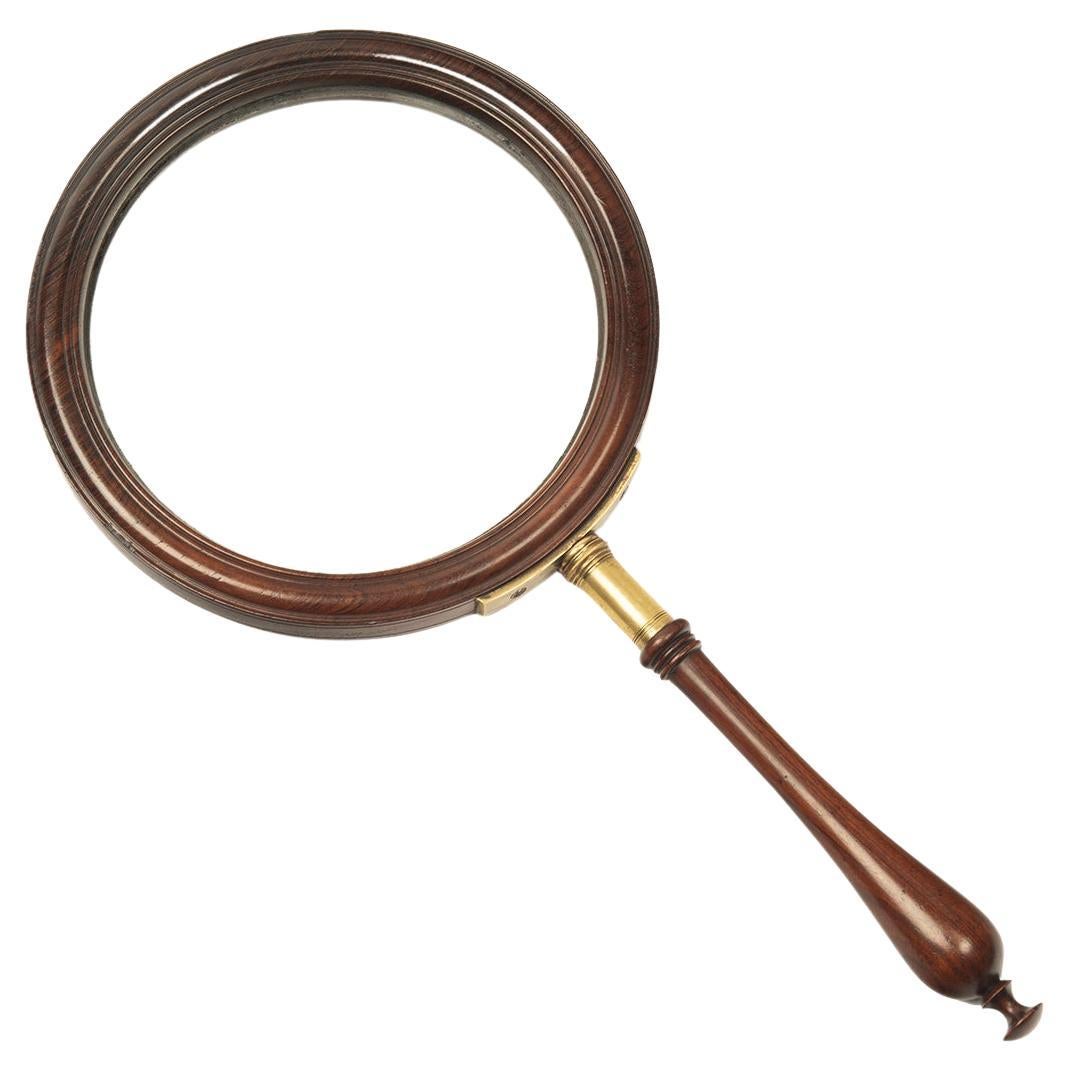 George III Gallery Magnifying Glass For Sale