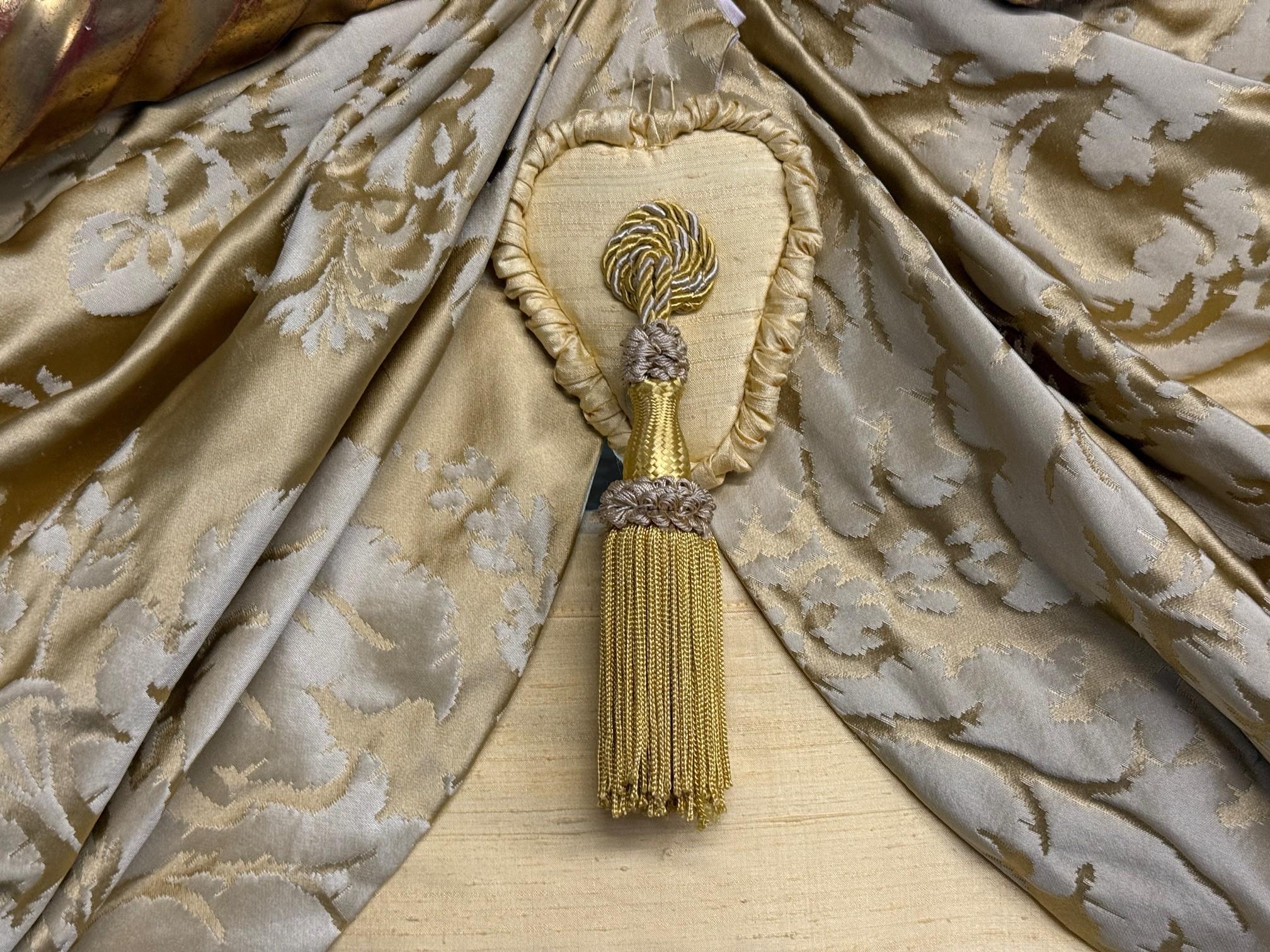 Letto a baldacchino in legno dorato di George III, 1880 circa in vendita 8