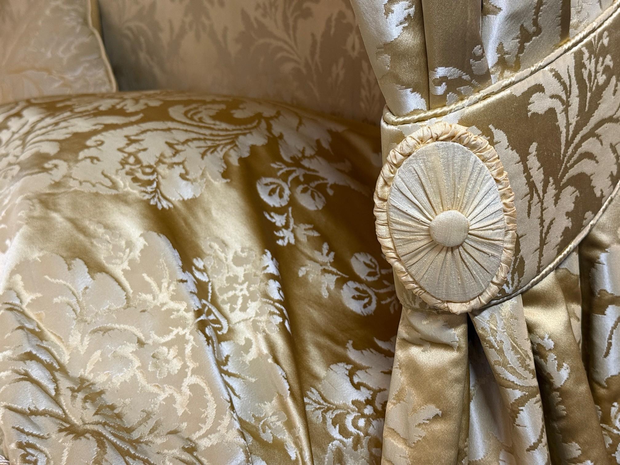 Letto a baldacchino in legno dorato di George III, 1880 circa in vendita 10