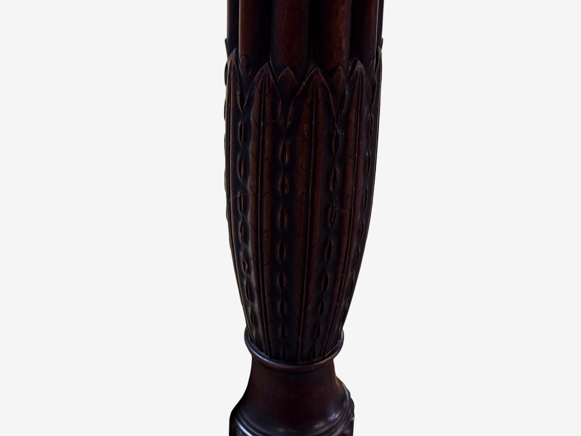 Letto a baldacchino in legno dorato di George III, 1880 circa in vendita 13