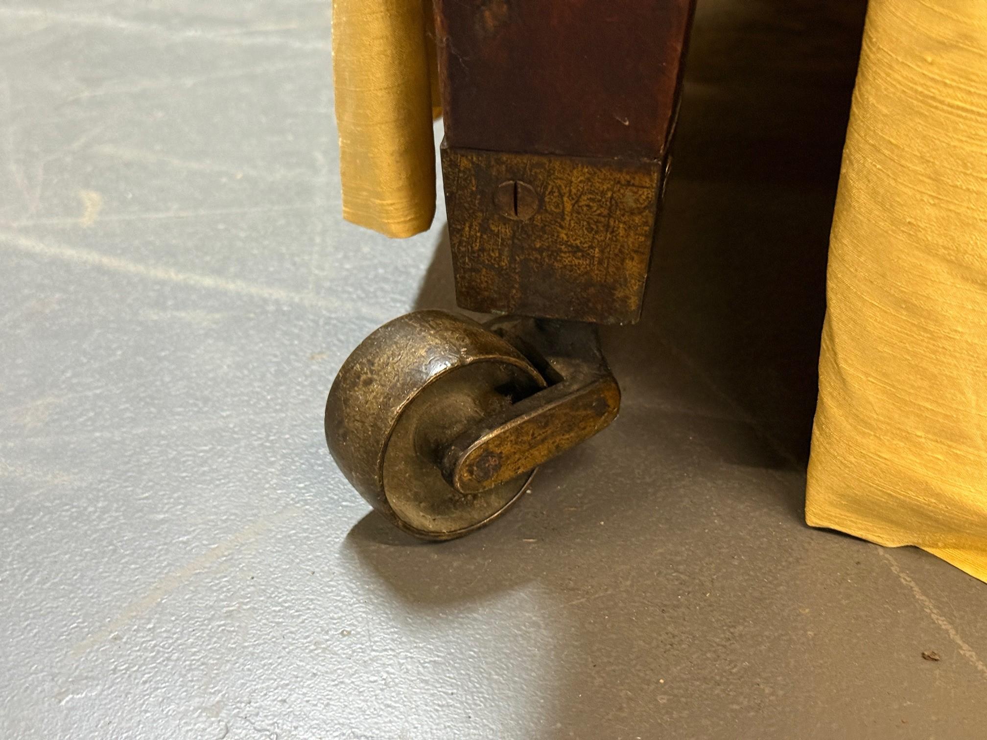 Letto a baldacchino in legno dorato di George III, 1880 circa in vendita 14