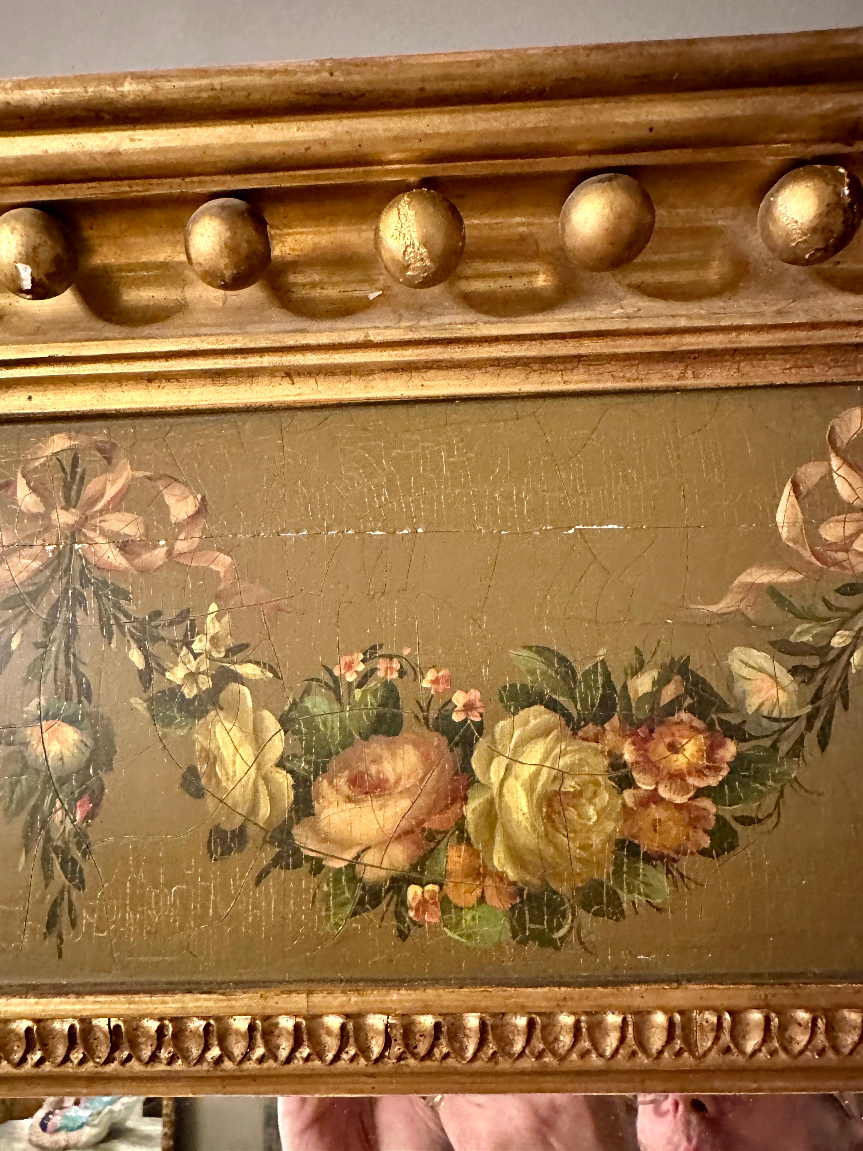 Miroir à trumeau en or doré de George III en vente 8