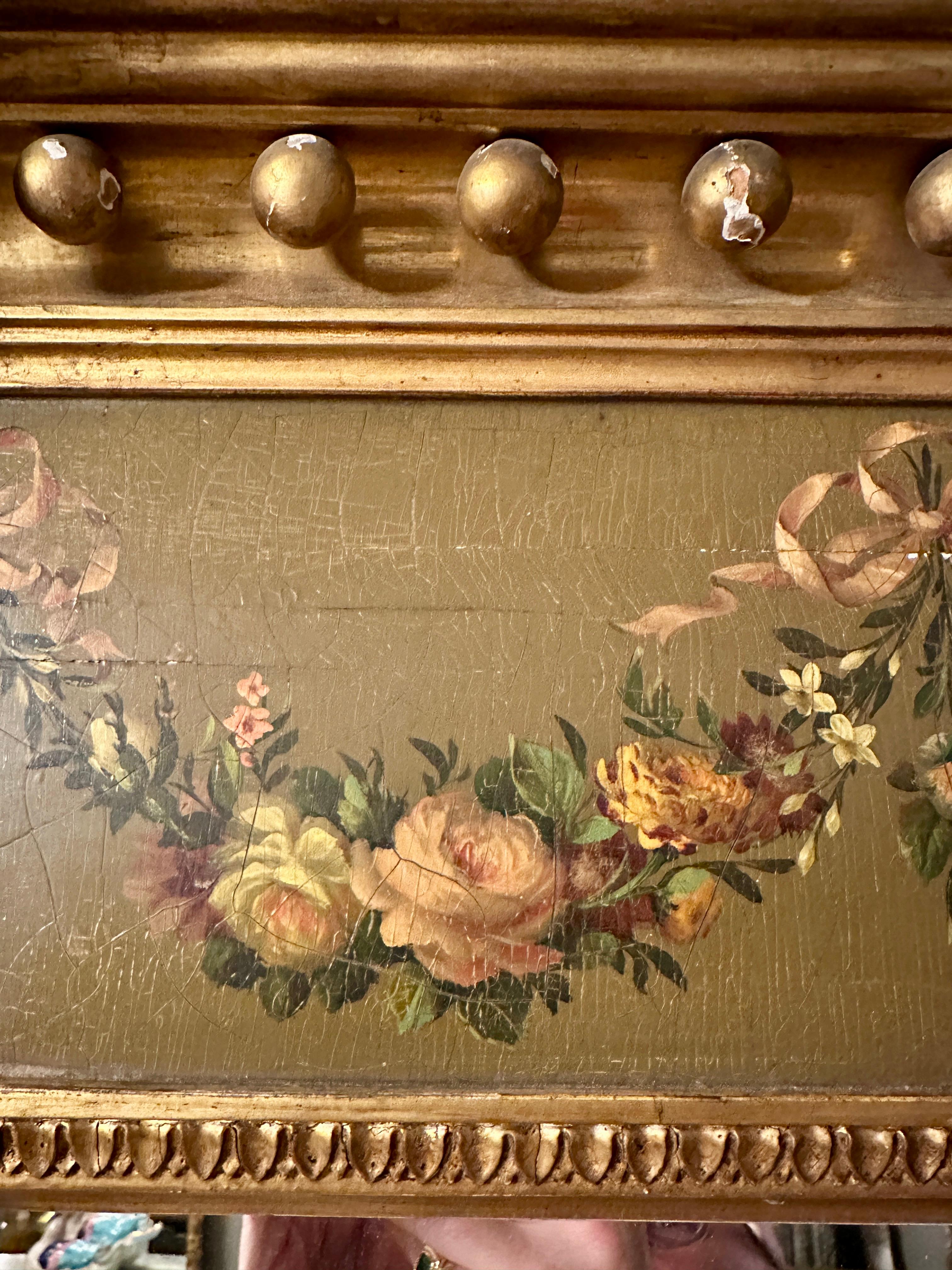 Miroir à trumeau en or doré de George III en vente 9