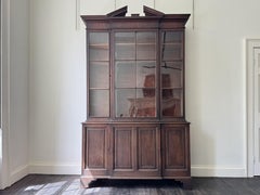 A George III Mahogany Breakfront Bookcase