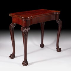 George III Mahogany Card Table