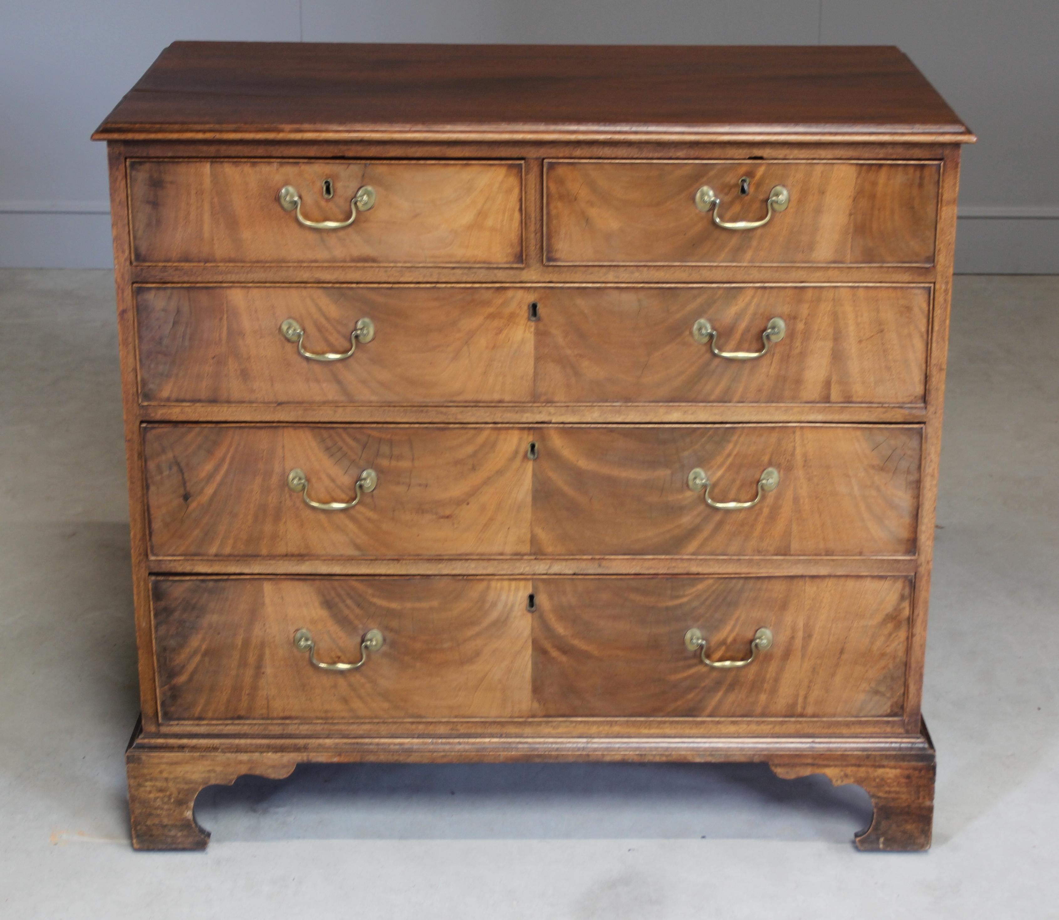 Early 19th Century George III Mahogany Chest of Drawers