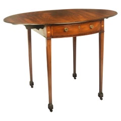 Antique A George III mahogany Pembroke table