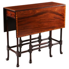 Tavolo con gambe a ragno in mogano di Giorgio III attribuito a Thomas Chippendale 1768