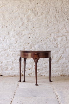 A George III mahogany tea table