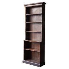 A George III Oak Open Bookcase