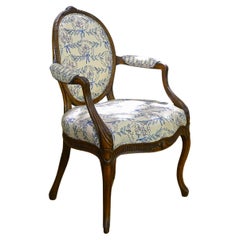 A George III Open Armchair In The Manner of Thomas Chippendale