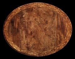 George III Oval Pembroke Table