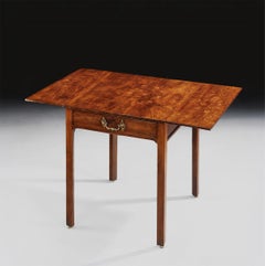 A George III Period Mahogany Inlaid Pembroke Table
