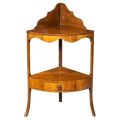 George III Period Mahogany Modified Washstand